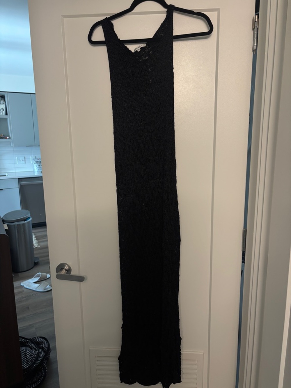 John Rocha Knit Lace Maxi Dress